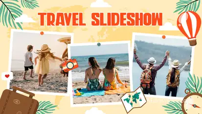 Photo Slideshow Video Displays template preview