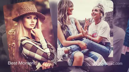 Photo Slideshow Video Displays template preview