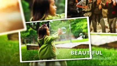 Photo Slideshow Video Displays template preview