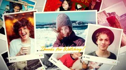 Photo Slideshow Video Displays template preview