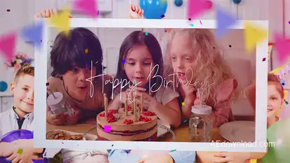 Slideshow Video Displays template preview