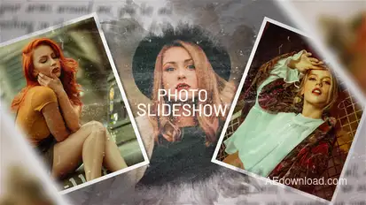 Photo Slideshow I Ink Memories Video Displays template preview