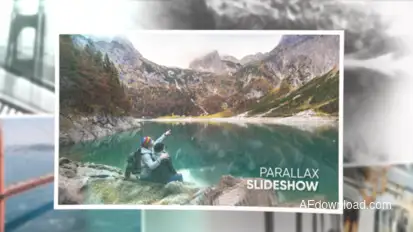 Photo Slideshow Parallax Video Displays template preview