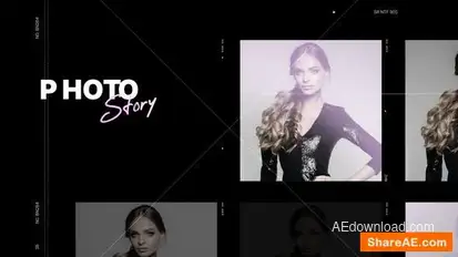 Photo Story Openers template preview