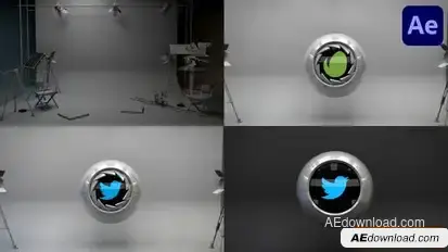 Videohive Photo Studio Logo Opener for After Effects Logo Stings template preview