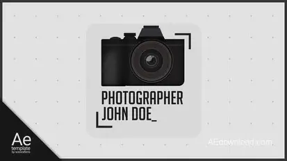 Photographer Logo Logo Stings template preview