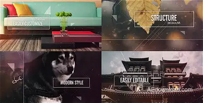 Photography Slides Video Displays template preview