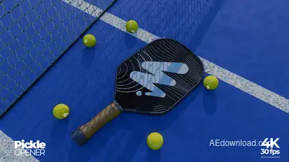 Pickleball Opener Openers template preview