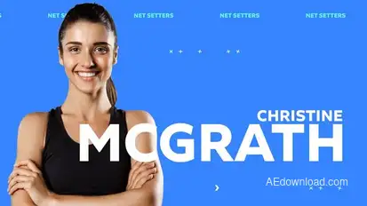 Pickleball Tournament broadcast-packages template preview