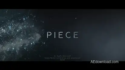 Piece | Trailer Titles Titles template preview