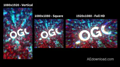 Pixel Logo Logo Stings template preview