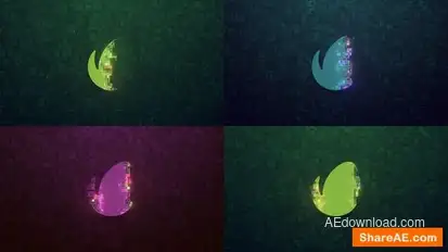 Pixel Scan Logo Reveal 3 in 1 Logo Stings template preview