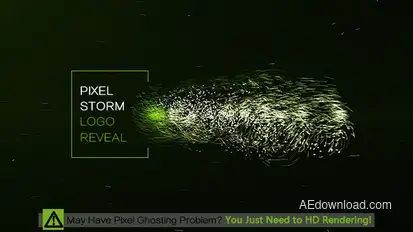 Pixel Storm Logo Reveal Logo Stings template preview