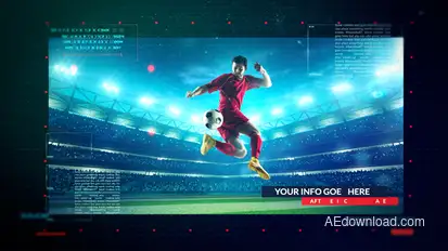 Pixels Slideshow Video Displays template preview