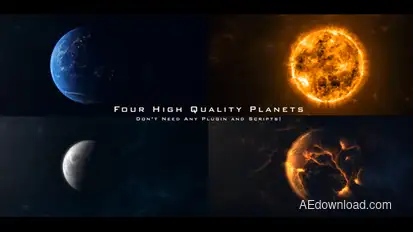Planet Pack Elements template preview