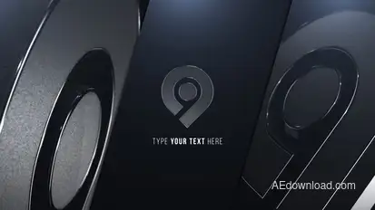 Plastic Logo Reveal Logo Stings template preview