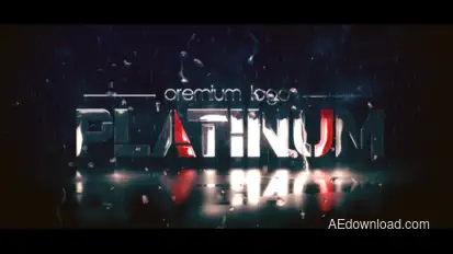 Platinum Logo Reveal Logo Stings template preview