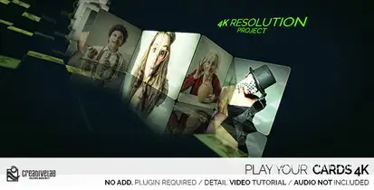 Play Your Cards Openers template preview