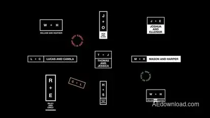 Playful Names Of Names 1.0 | After Effects Titles template preview