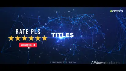 Plexus Inspiration Titles Logo Stings template preview