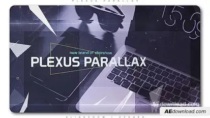 Plexus Parallax Slideshow | Opener Openers template preview