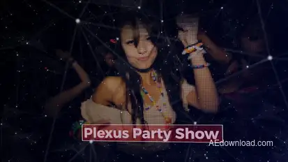 Plexus Party Show Video Displays template preview