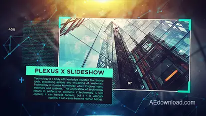 Plexus X Slideshow Video Displays template preview