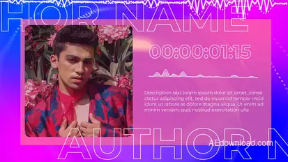 Podcast ae Product Promo template preview