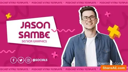 Podcast Intro Openers template preview