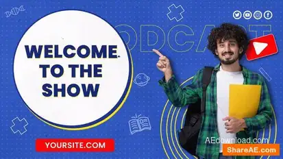 Videohive Podcast Intro 56665810 Openers template preview