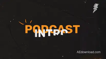 Podcast Intro Openers template preview