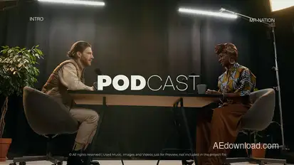 Podcast Intro Openers template preview