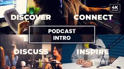 Podcast Intro Opener Openers template preview