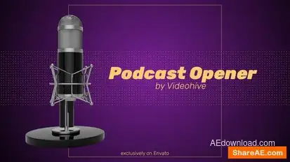 Podcast Opener Openers template preview
