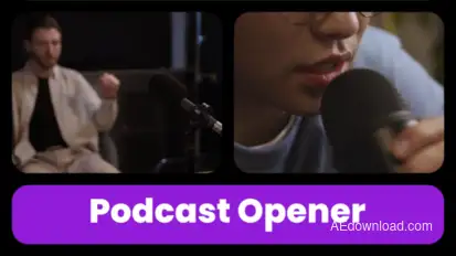 Podcast Opener Openers template preview