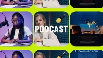 Podcast Opener Openers template preview