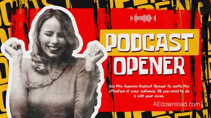 Podcast Intro Openers template preview