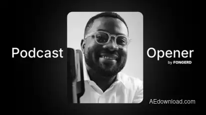 Podcast Opener Openers template preview