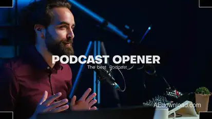 Podcast Opener | Creative Intro Openers template preview
