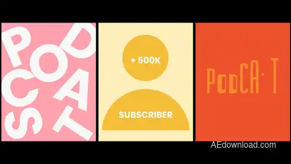 Podcast Reel Openers template preview