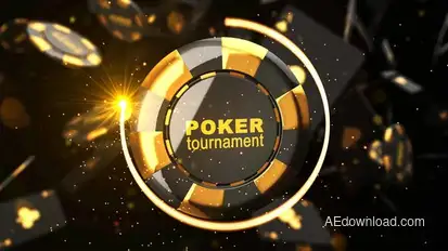 Poker Tournament Logo Stings template preview