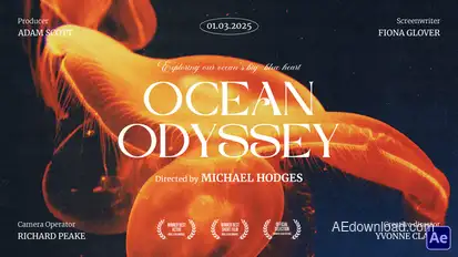 Polaris Cinematic Titles Titles template preview