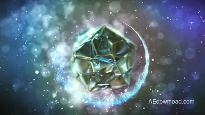 Polyhedron Glass Logo Openers template preview