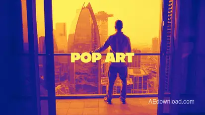 Pop Art Overlays Elements template preview