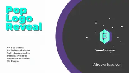 Pop Logo Reveal Logo Stings template preview