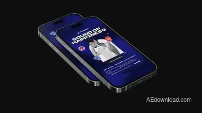 Pop Music Vertical Promo Product Promo template preview