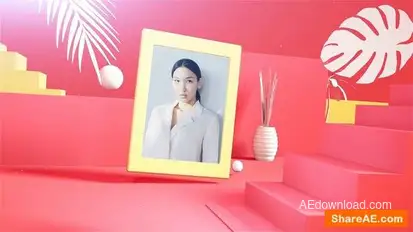 Pop Slideshow 3D Openers template preview