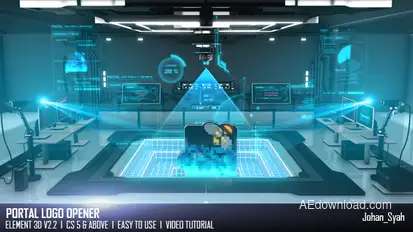 Portal Logo Opener Openers template preview