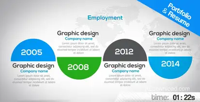 Portfolio & Resume Openers template preview