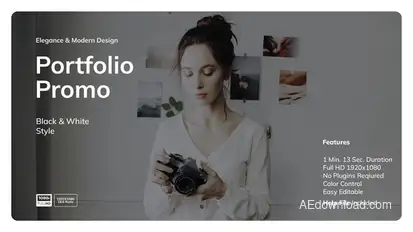 Portfolio Promo Product Promo template preview